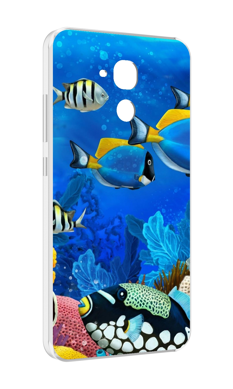 

Чехол MyPads Рыбки для Huawei Honor 5C/7 Lite/GT3 5.2, Прозрачный, Tocco