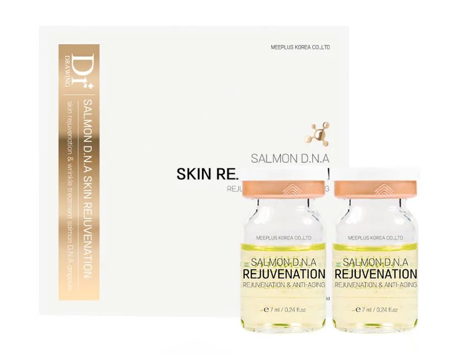 Сыворотка для лица для мезороллера Dr. Drawing Salmon DNA Rejuvenation, 2 шт х 7 мл