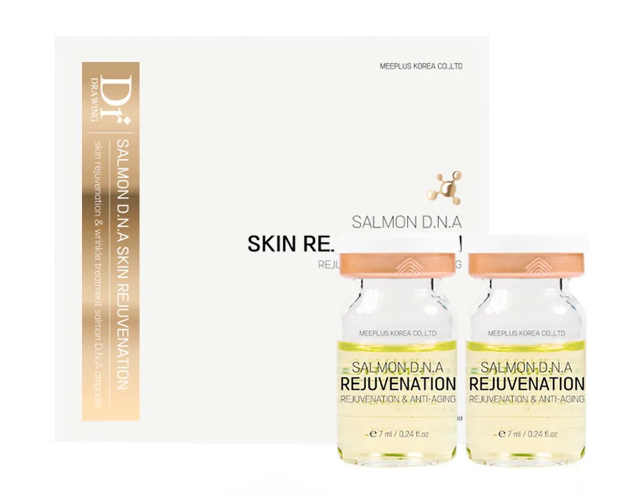 Сыворотка для лица для мезороллера Dr. Drawing Salmon DNA Rejuvenation, 2 шт х 7 мл