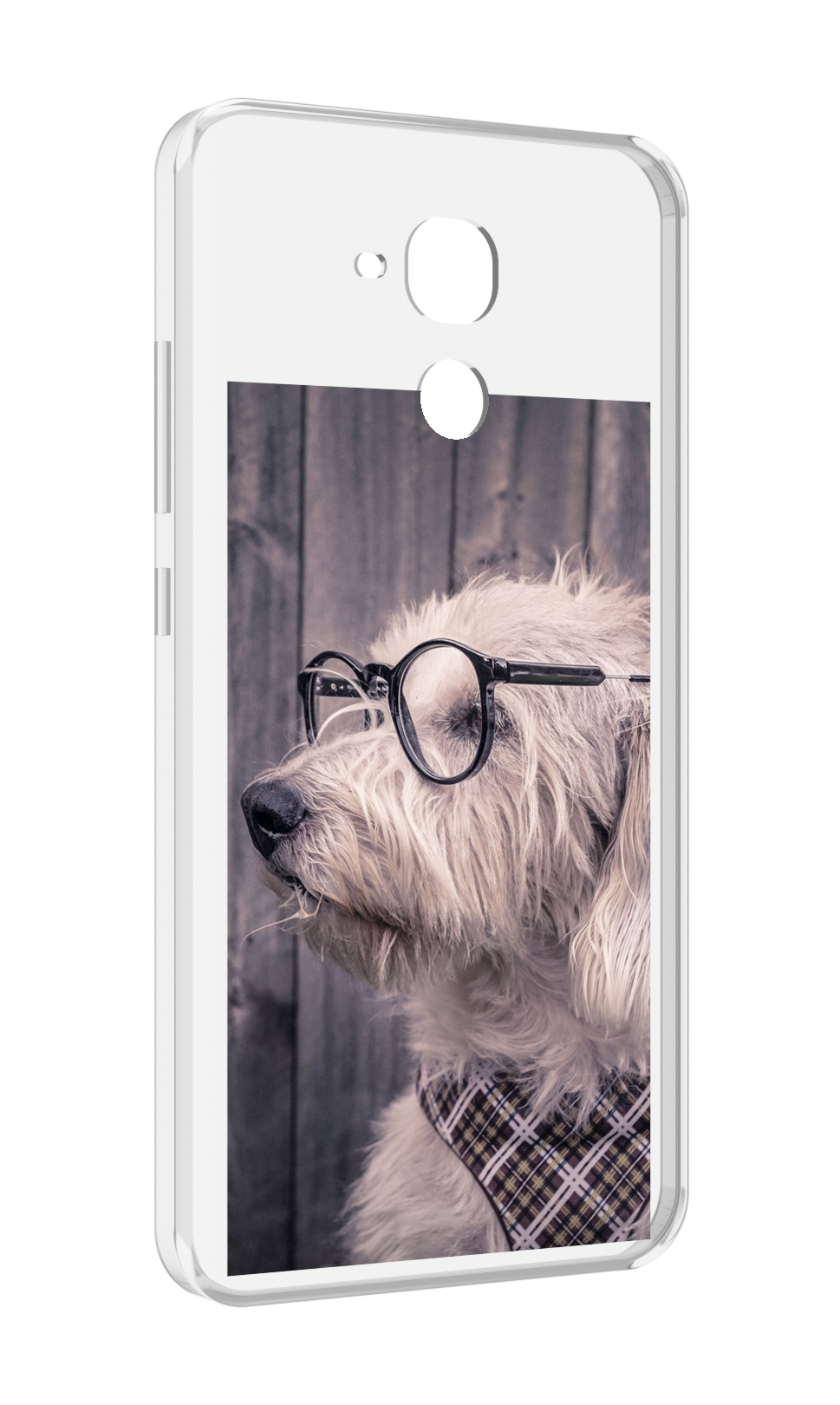 

Чехол MyPads Собака-в-очках для Huawei Honor 5C/7 Lite/GT3 5.2, Прозрачный, Tocco