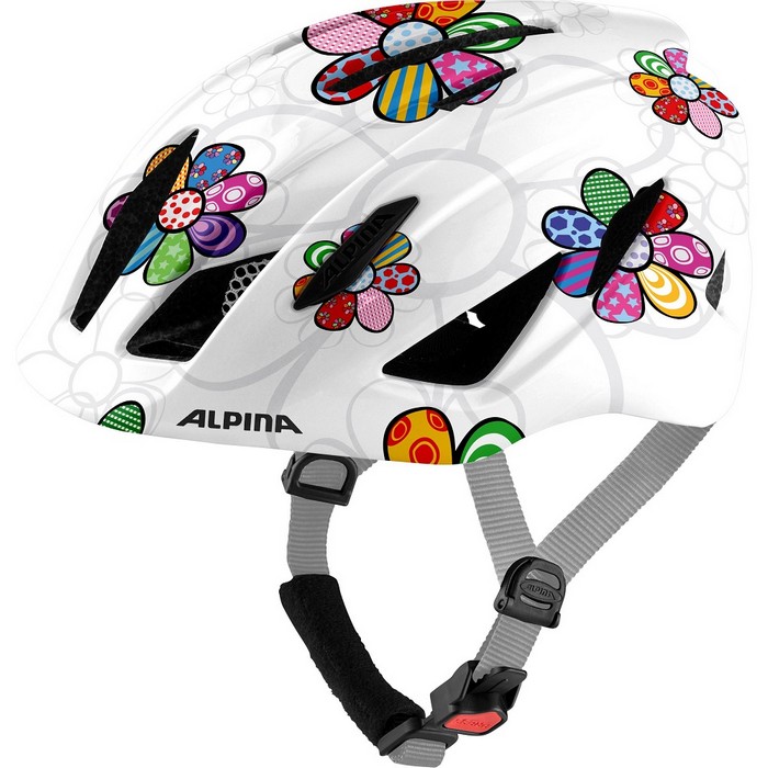 

Велошлем Alpina Pico pearl white/flower gloss 50-55