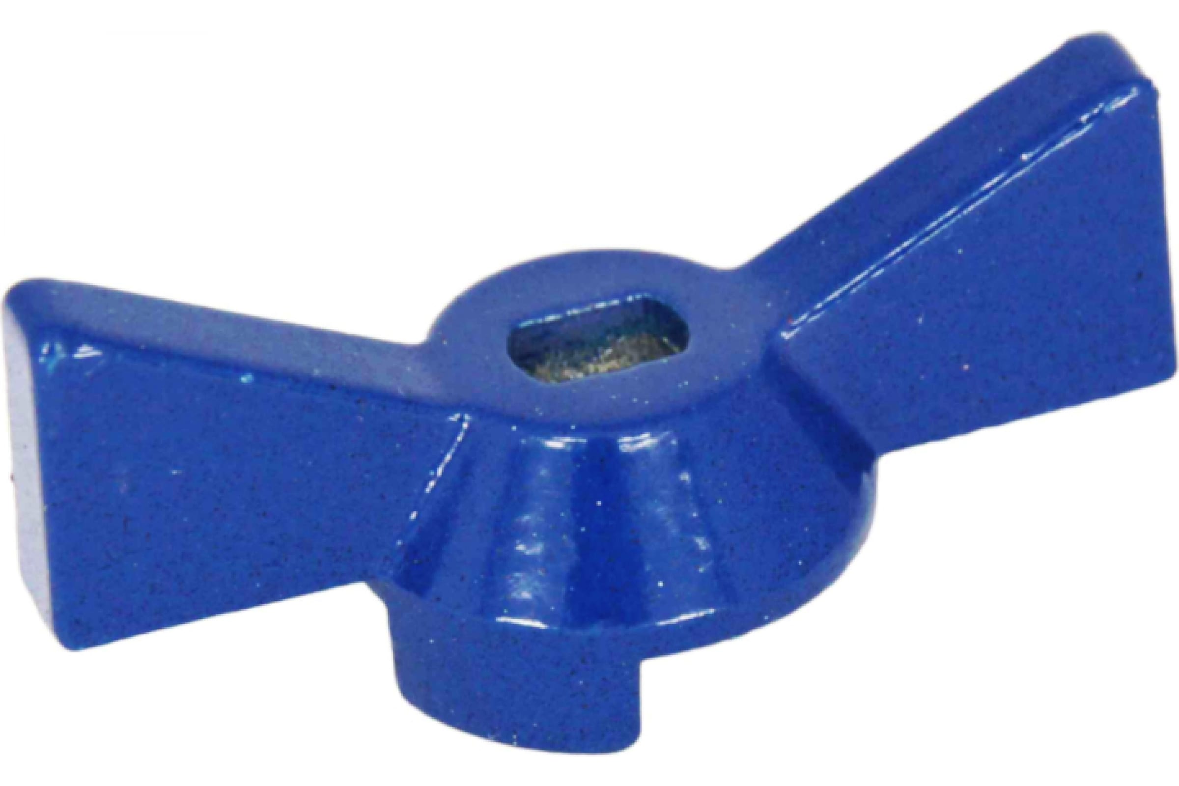 фото Masterprof ручка-бабочка усиленная, для крана синяя, 1/2"-3/4" ис.131175