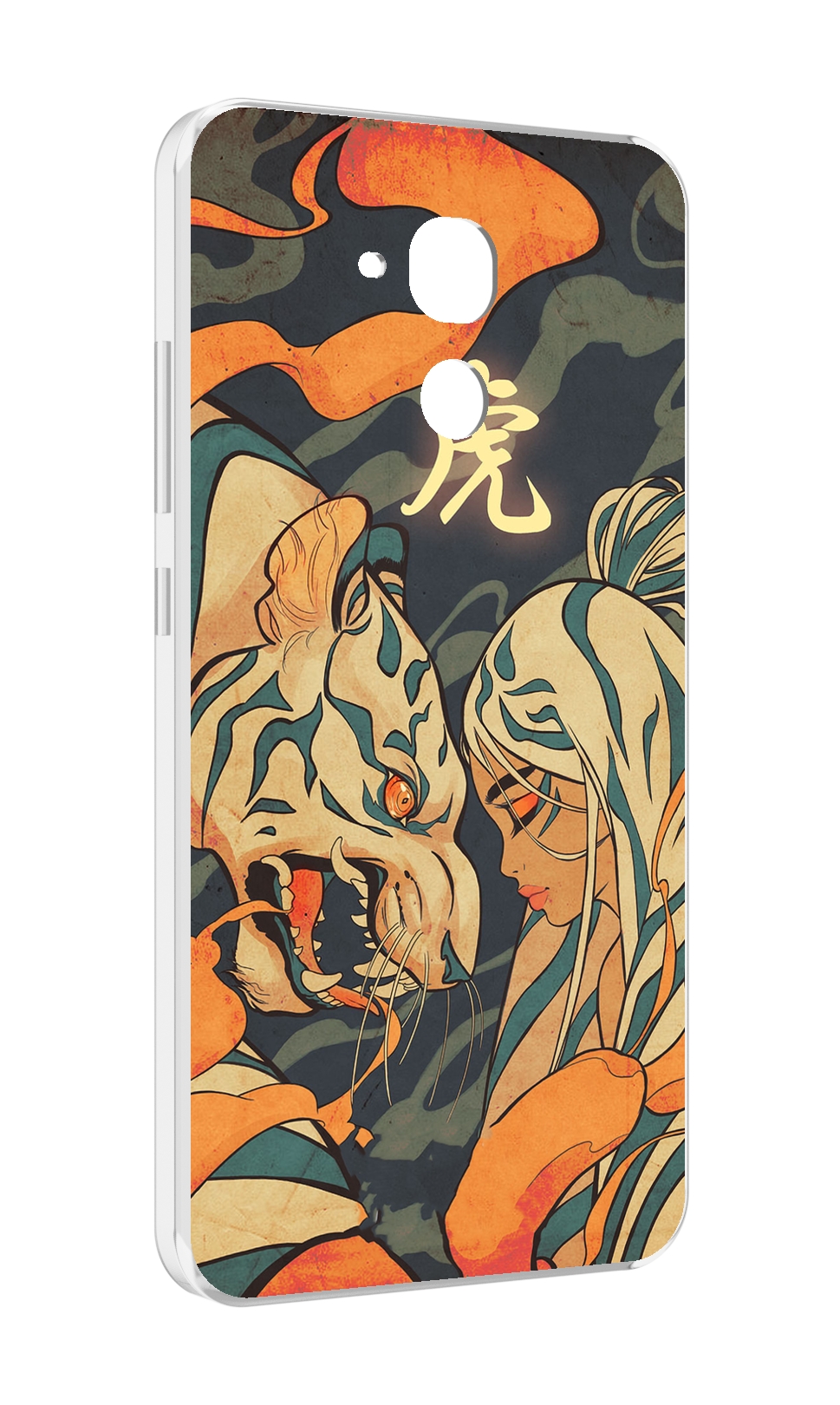 

Чехол MyPads Тигр и девушка друзья для Huawei Honor 5C/7 Lite/GT3 5.2, Прозрачный, Tocco