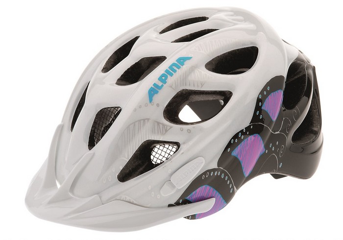 

Велошлем Alpina Rocky white-pink-titanium 47-52