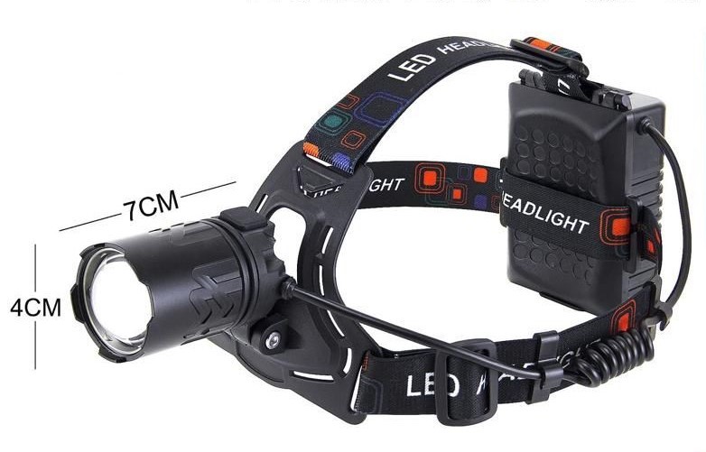 

Налобный фонарь YYC 2237-PM10-TG, Черный, 2237-PM10-TG