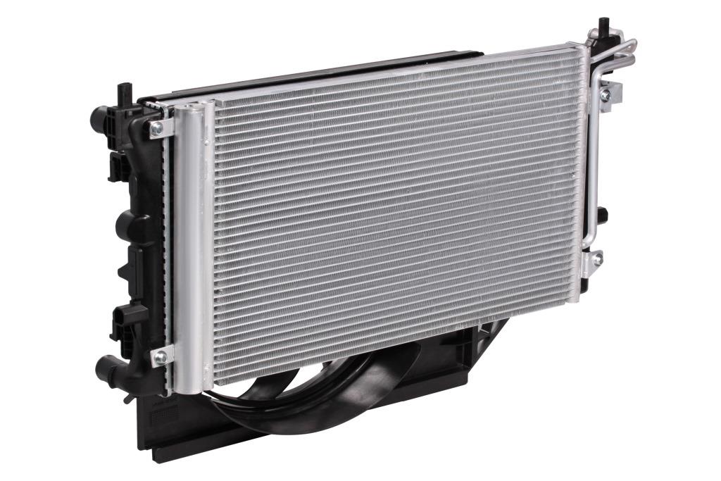 

LUZAR Блок охл. (радиатор+конденсор+вентилятор) для ам VW Polo (09-)(20-) (LRK 1853)