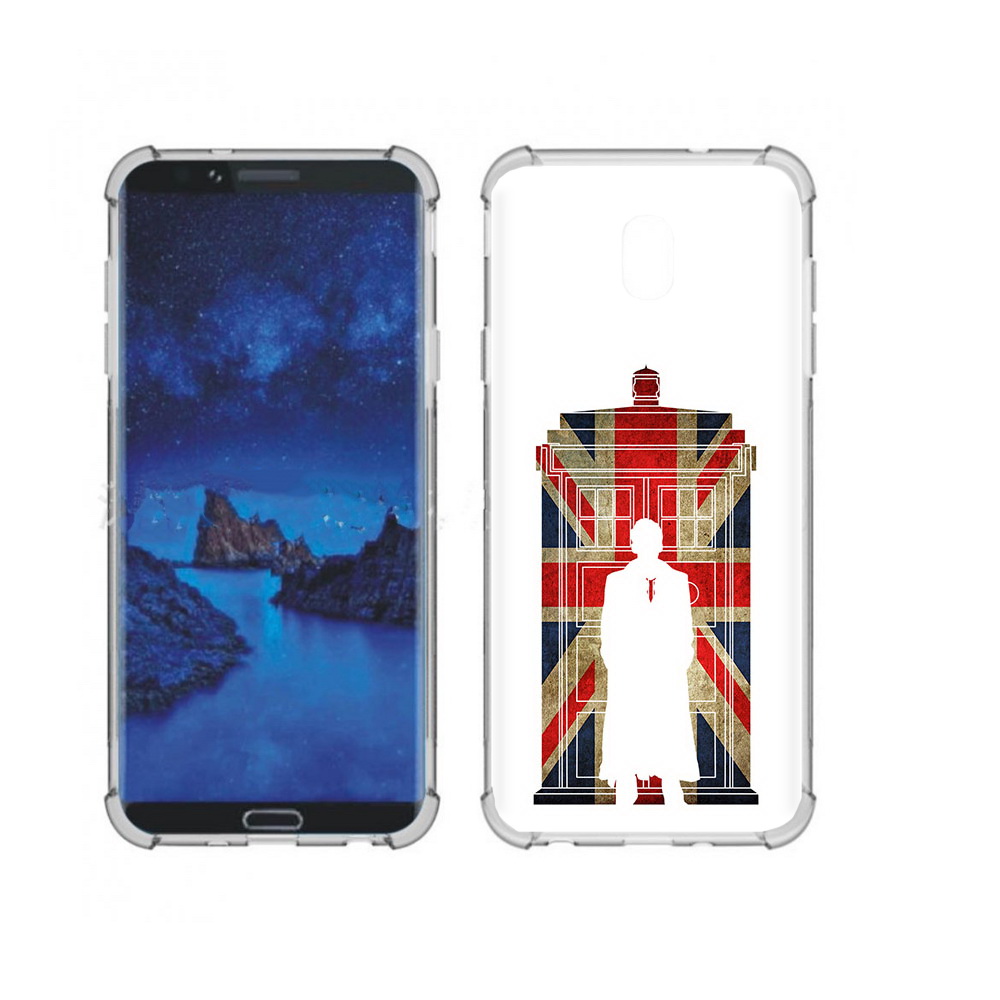 

Чехол MyPads Tocco для Samsung Galaxy J7 (2018) шерлок холмс (PT226928.596.699), Прозрачный, Tocco