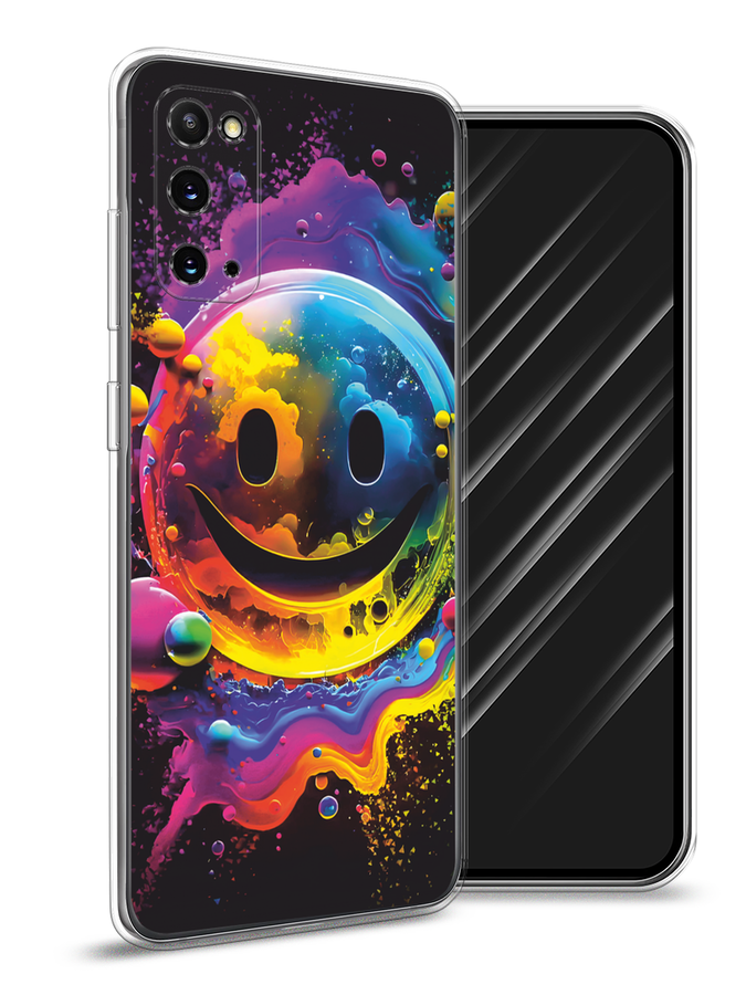 

Чехол Awog на Samsung Galaxy S20 "Кислотный смайл", Фиолетовый;желтый;синий, 29250-1