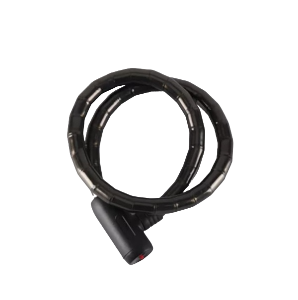 

Замок трос бронированный с ключом 1200*22мм Motorcycle Lock