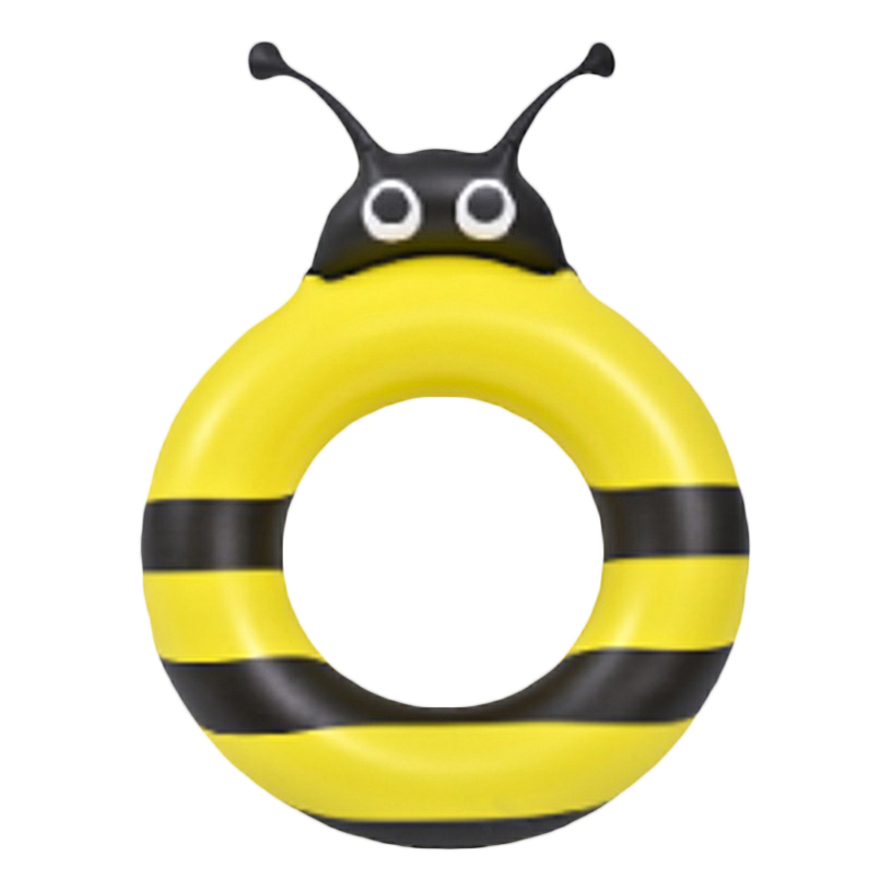Надувной круг Jilong Пчела желто-черный 23 х 19 х 1 см