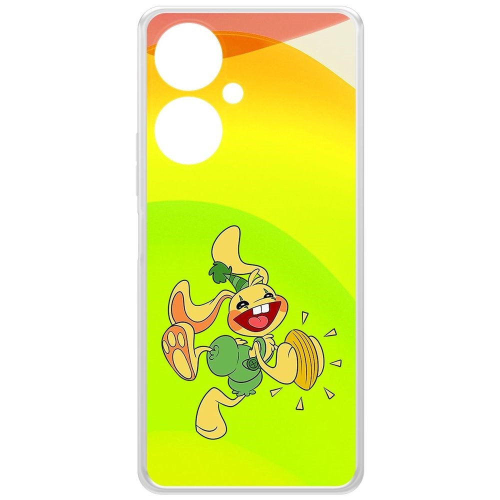 

Чехол-накладка Krutoff Clear Case Хаги Ваги - Крольчонок Бонзо для Vivo Y27 4G, Прозрачный