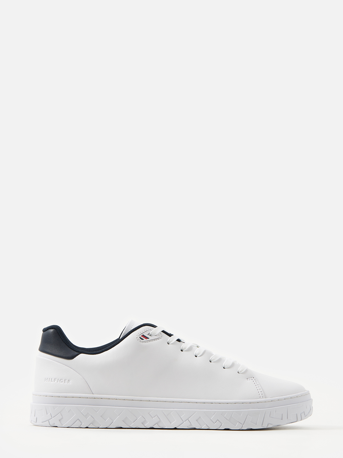 

Кеды мужские Tommy Hilfiger FM0FM04355 белые 44 EU, Белый, FM0FM04355