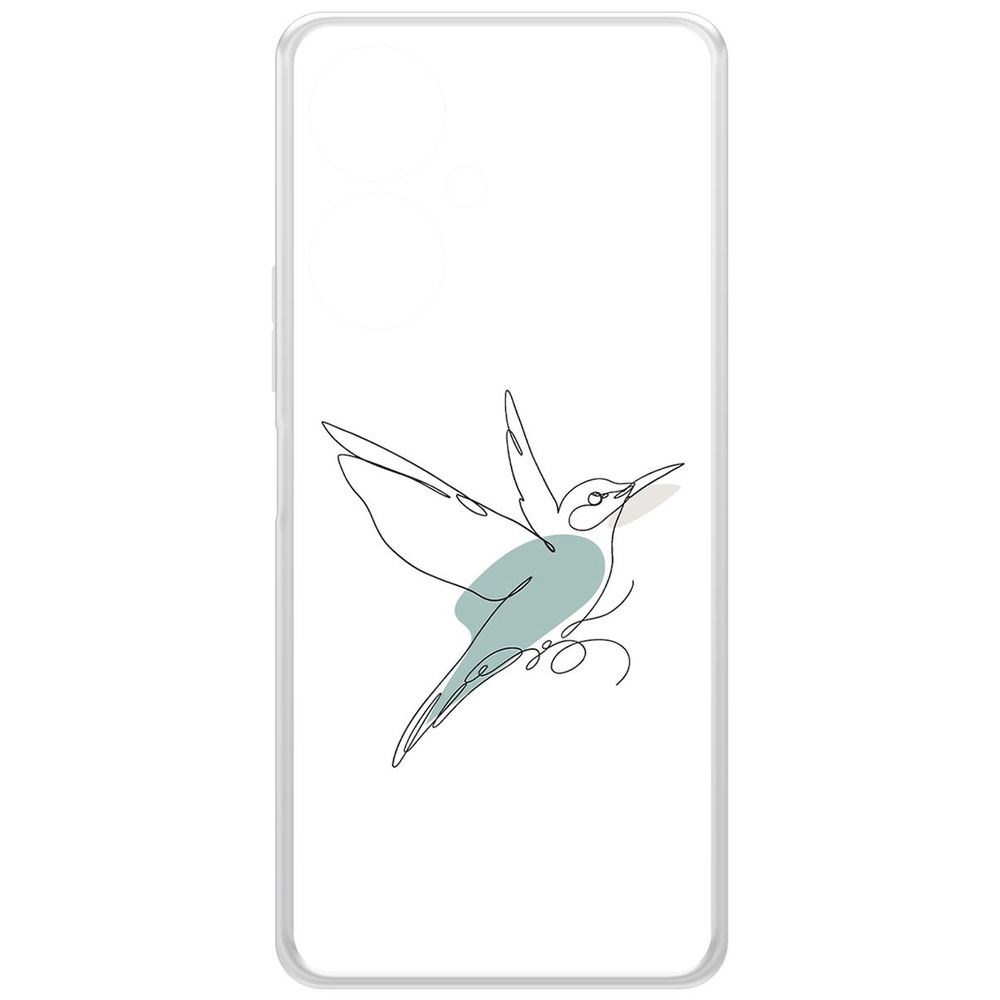 

Чехол-накладка Krutoff Clear Case Легкость для Vivo Y27 4G, Прозрачный