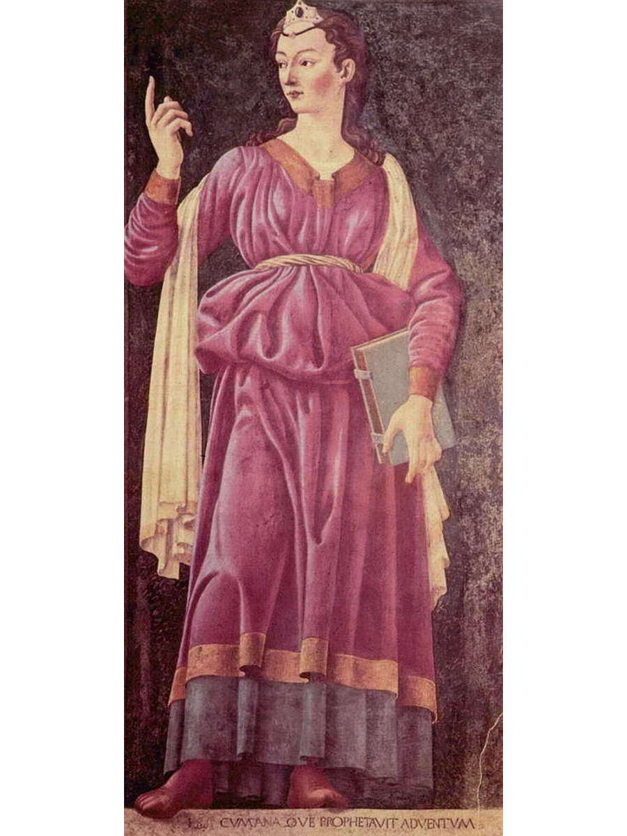 

Постер DRABS A3 Андреа дель Кастаньо Сивилла Кумская