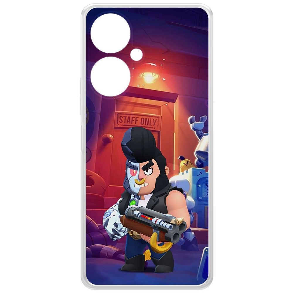 

Чехол-накладка Krutoff Clear Case Brawl Stars-Б-800 для Vivo Y27 4G, Прозрачный