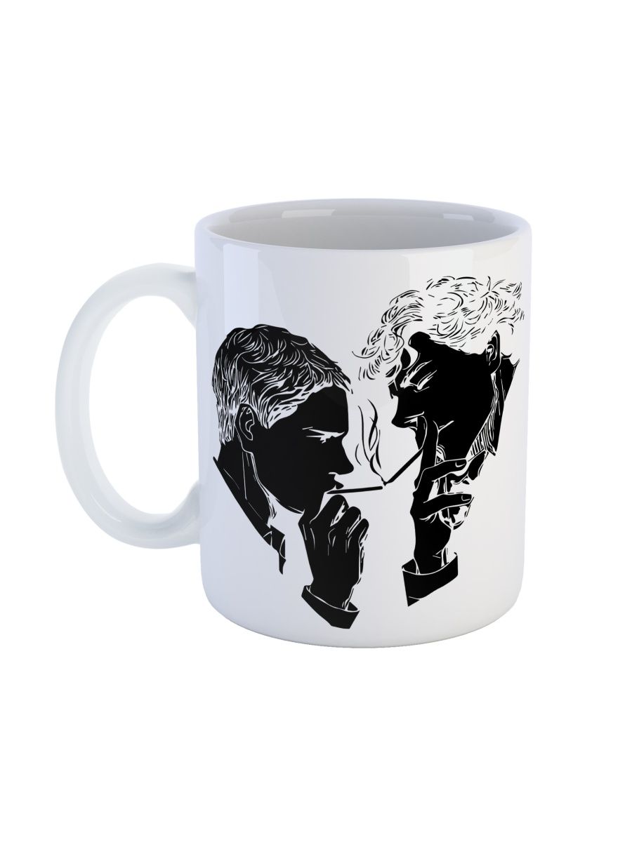 

Кружка Каждому Своё Шерлок Холмс, Sherlock, Ватсон, Сериал 330 мл, CU-SRSHR14-W/S