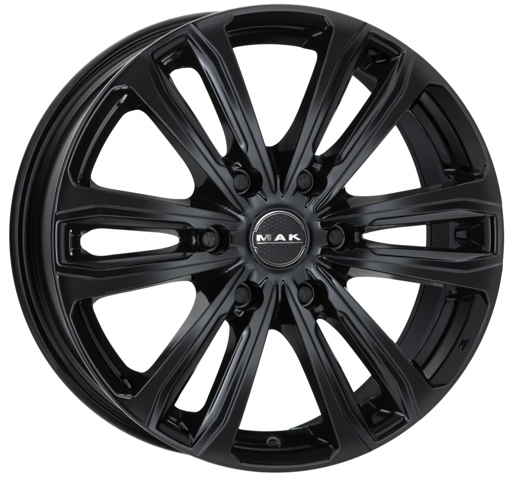 фото Колесный диск mak safari 6 7,5\r17 6*139,7 et25 d106,2 gloss black [f7570af6gb25vt2]