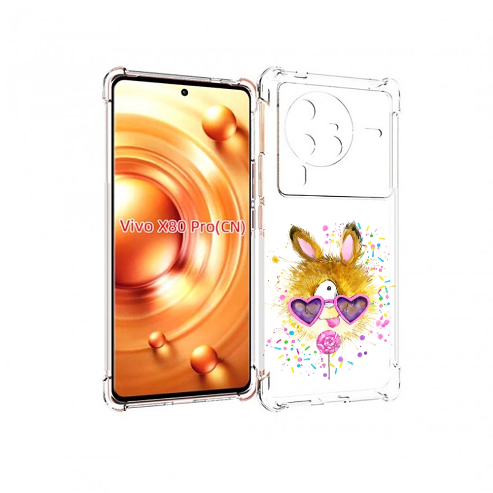 

Чехол MyPads Чупя для Vivo X80 Pro, Прозрачный, Tocco