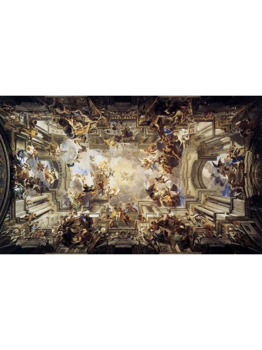 

Постер DRABS A3 Андреа дель Поццо Allegory of the Jesuits' Missionary Work