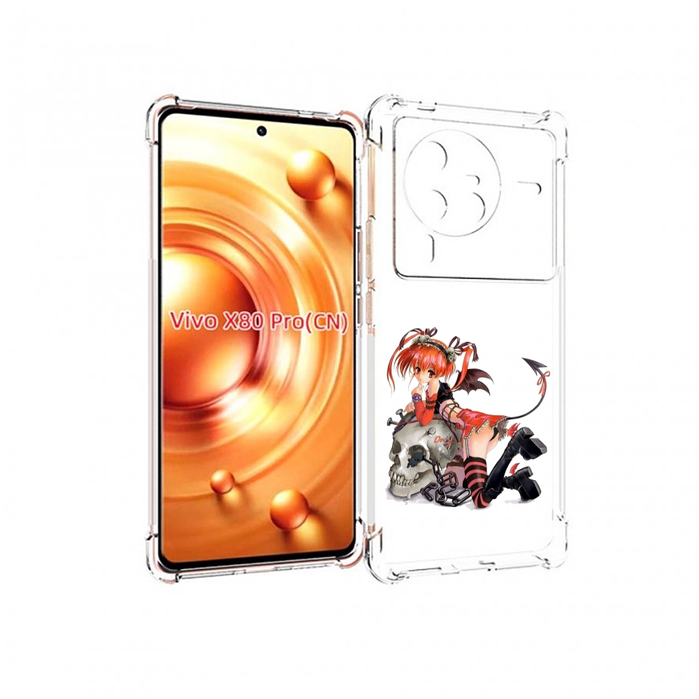 

Чехол MyPads аниме для Vivo X80 Pro, Прозрачный, Tocco