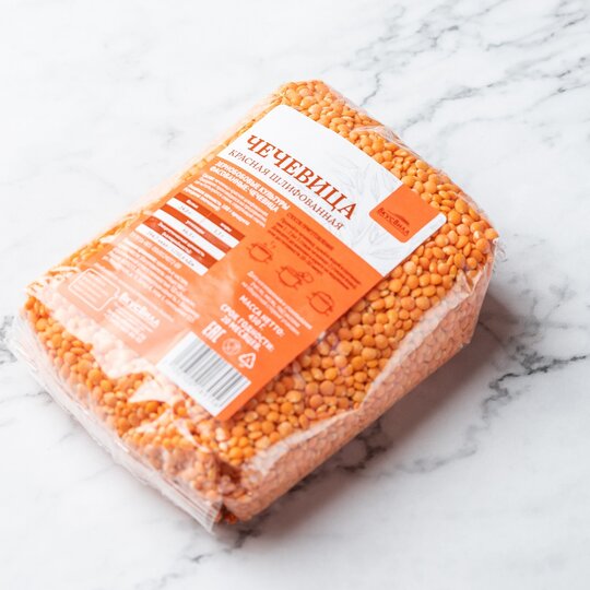 Чечевица ВкусВилл красная 450 г