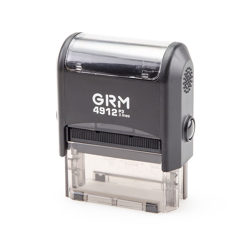 

GRM 4912_P3 оснастка для штампа 47х18мм, ЧЕРНЫЙ матовый корпус