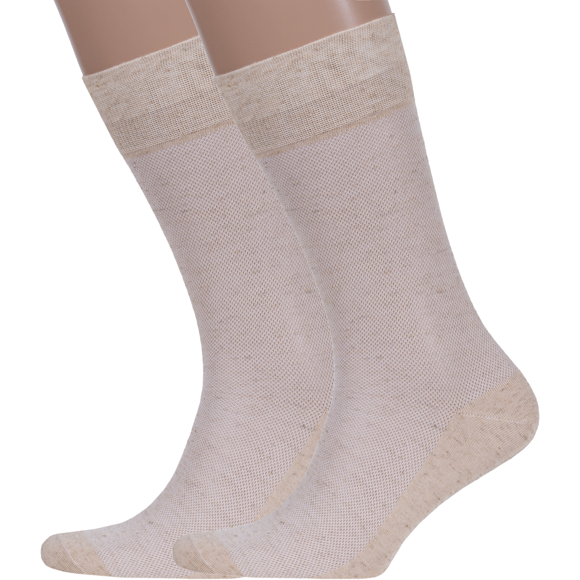 Комплект носков мужских ХОХ 2-X-1108 бежевых 29 2 пары 545₽