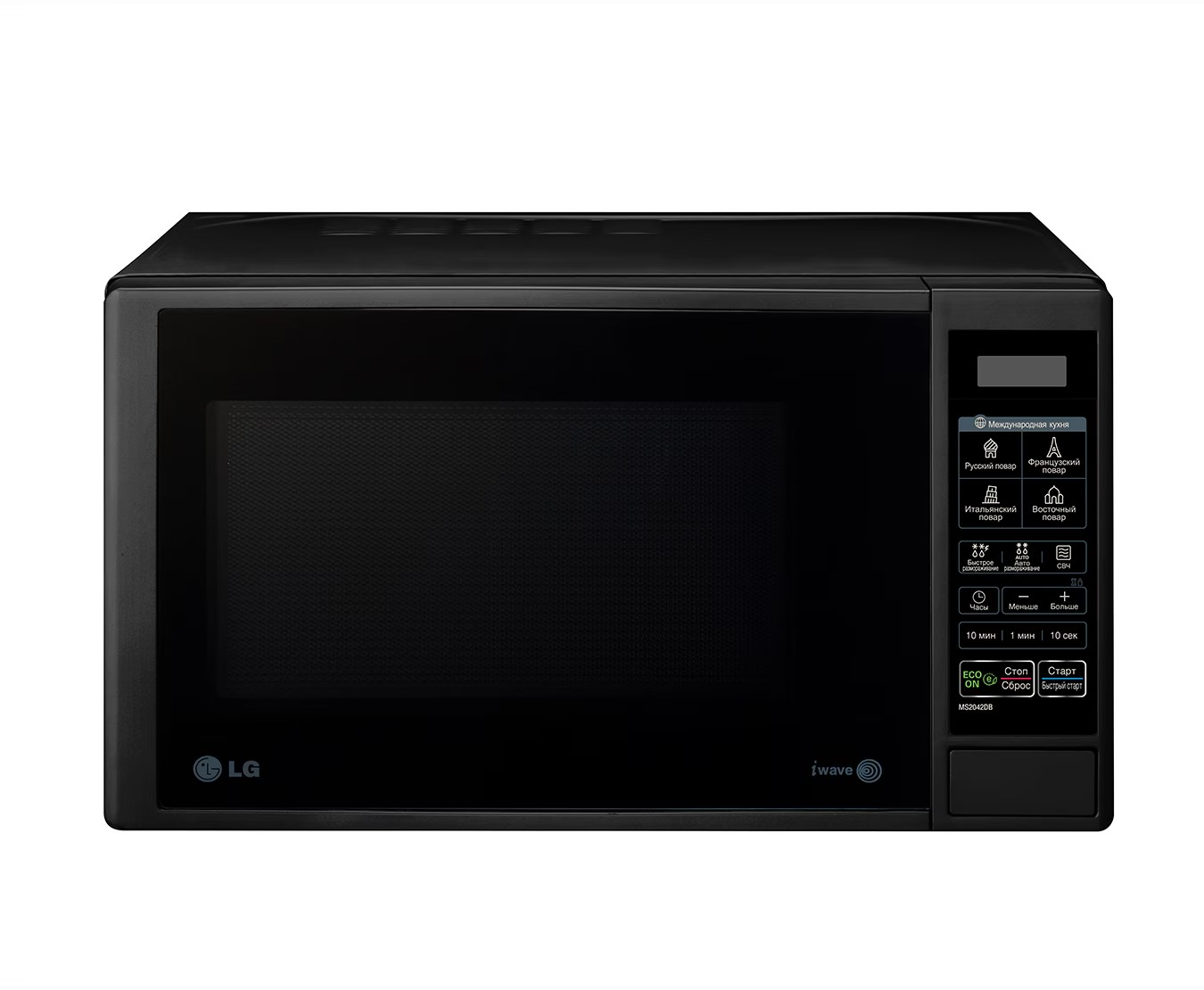 

Микроволновая печь соло LG MS2042DB, Черный, MS2042DB