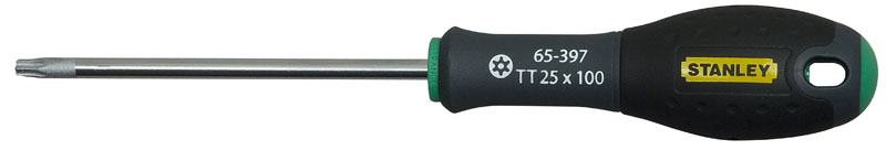 

Отвертка TORX TT25х100мм, FatMax Tamperproof Torx, 0-65-397, Stanley