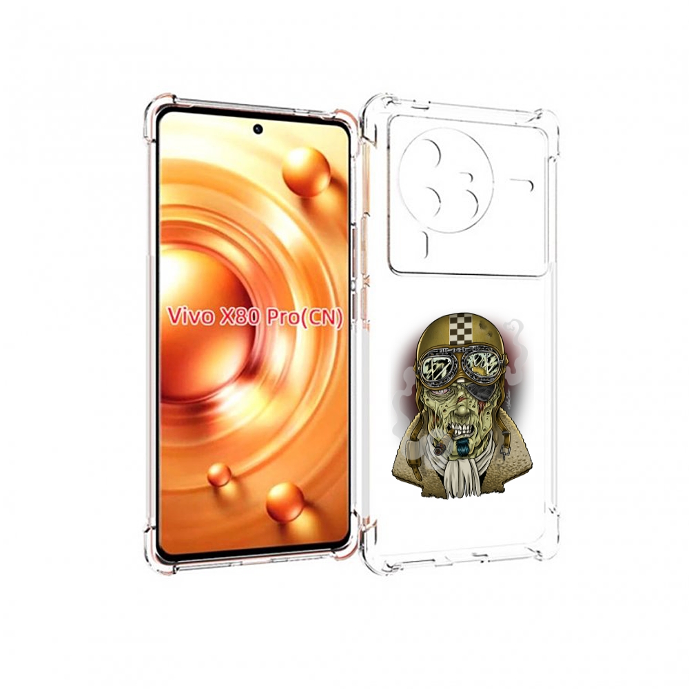 

Чехол MyPads военный зомби для Vivo X80 PRO, Прозрачный, Tocco