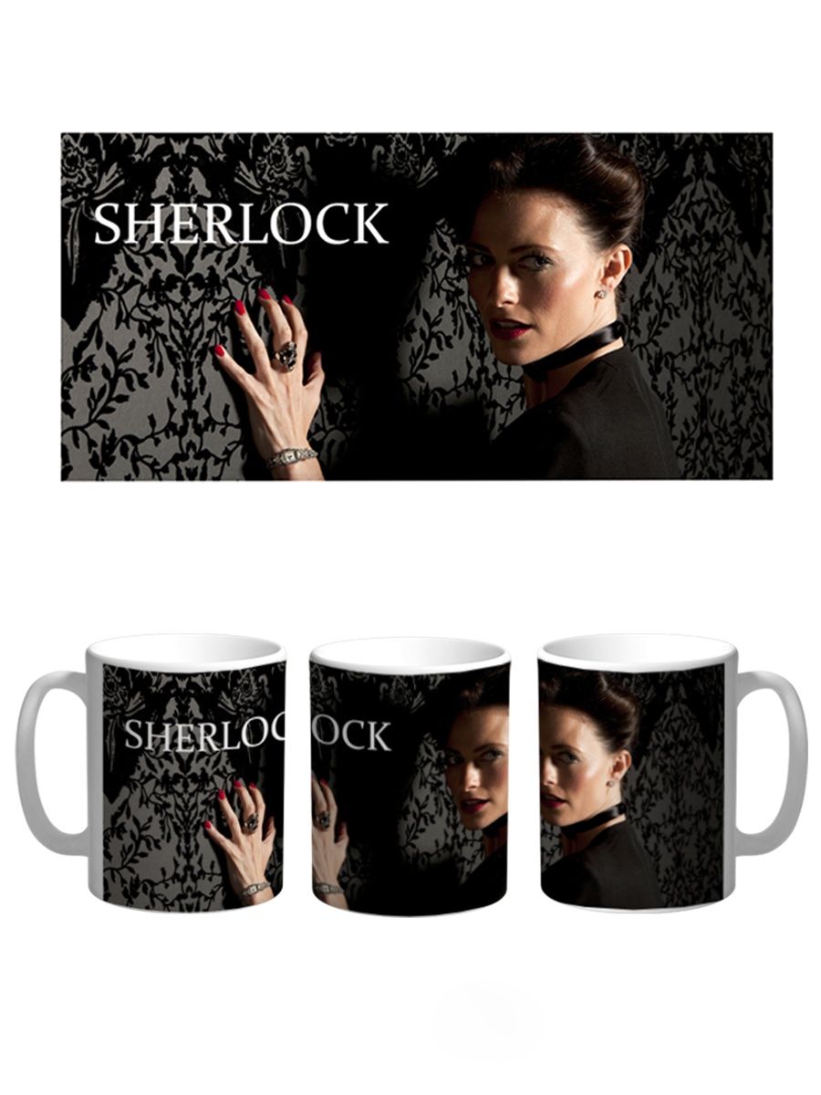 

Кружка Каждому Своё Шерлок Холмс, Sherlock, Ватсон, Сериал 330 мл, CU-SRSHR24-W/S