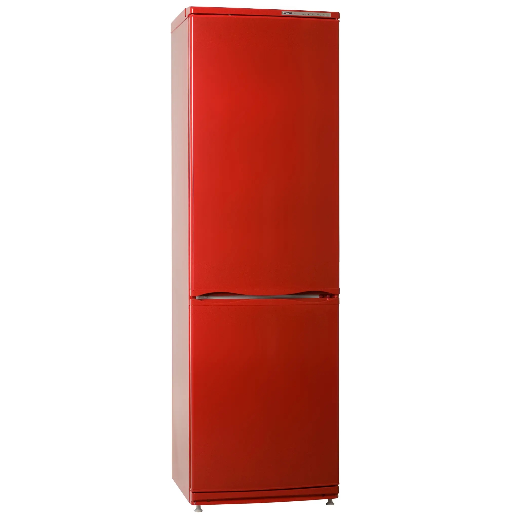 Холодильник ATLANT ХМ 6024-030 красный холодильник atlant хм 6025 060 двухкамерный класс а 384 л мокрый асфальт