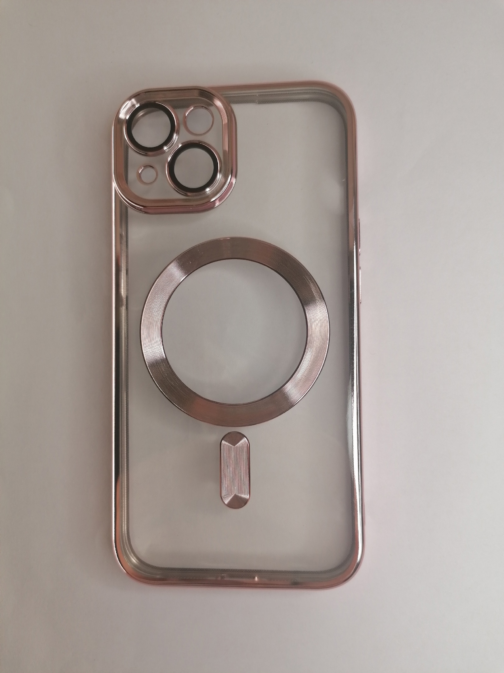 Чехол для iphone 14 6.1 бронзовый Magsafe