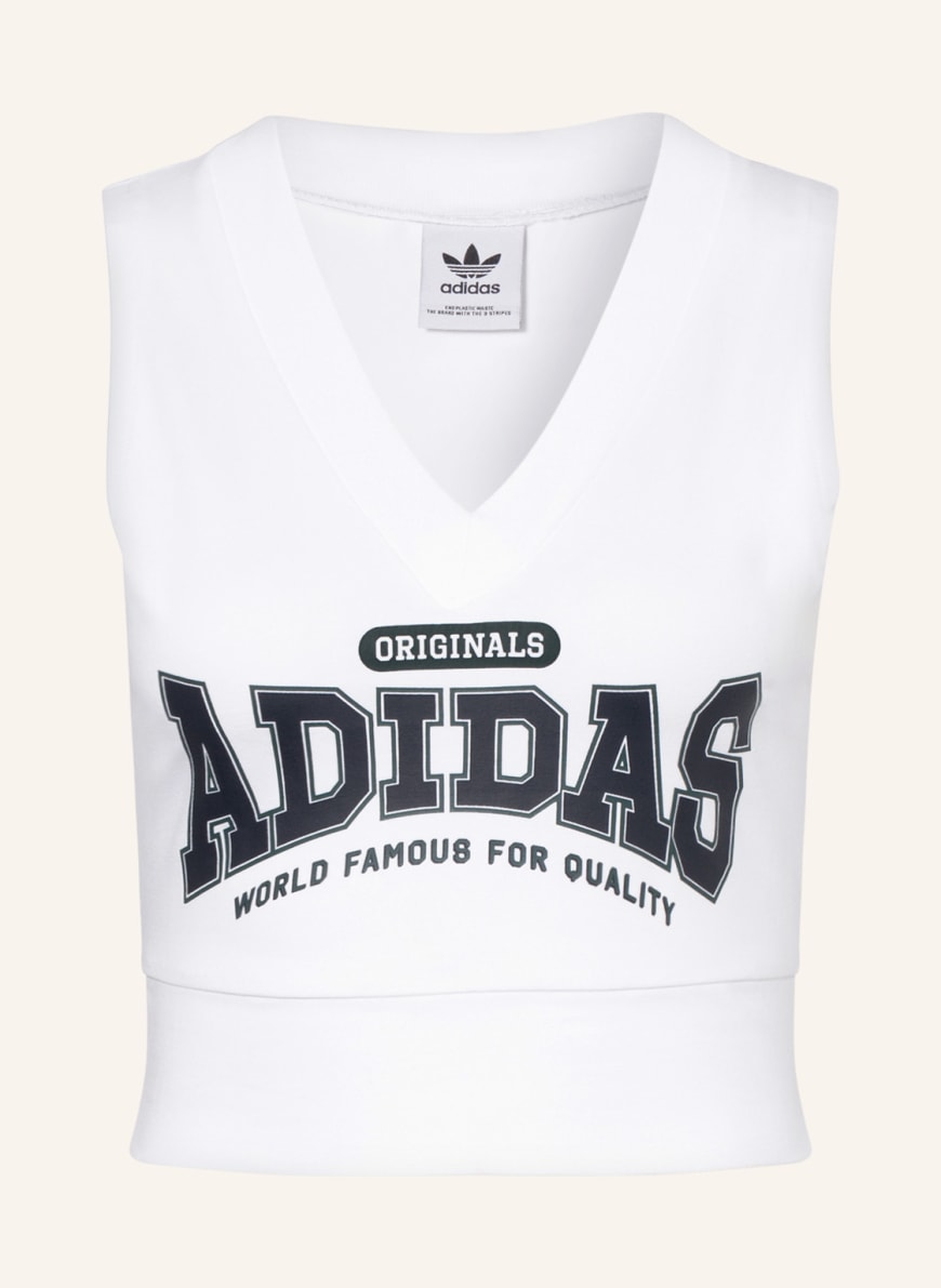 

Топ женский Adidas 1001316030 белый 34, 1001316030