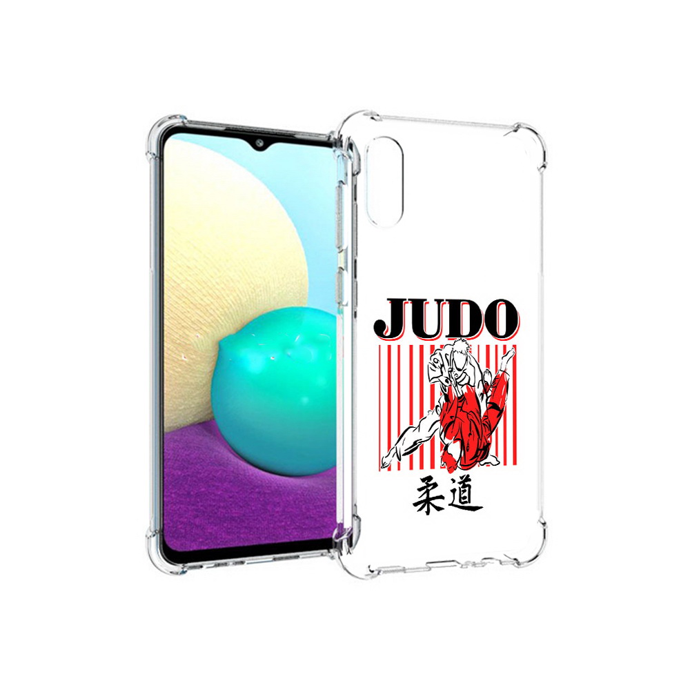 

Чехол MyPads Tocco для Samsung Galaxy M02 Дзюдо (PT157689.478.66), Прозрачный, Tocco