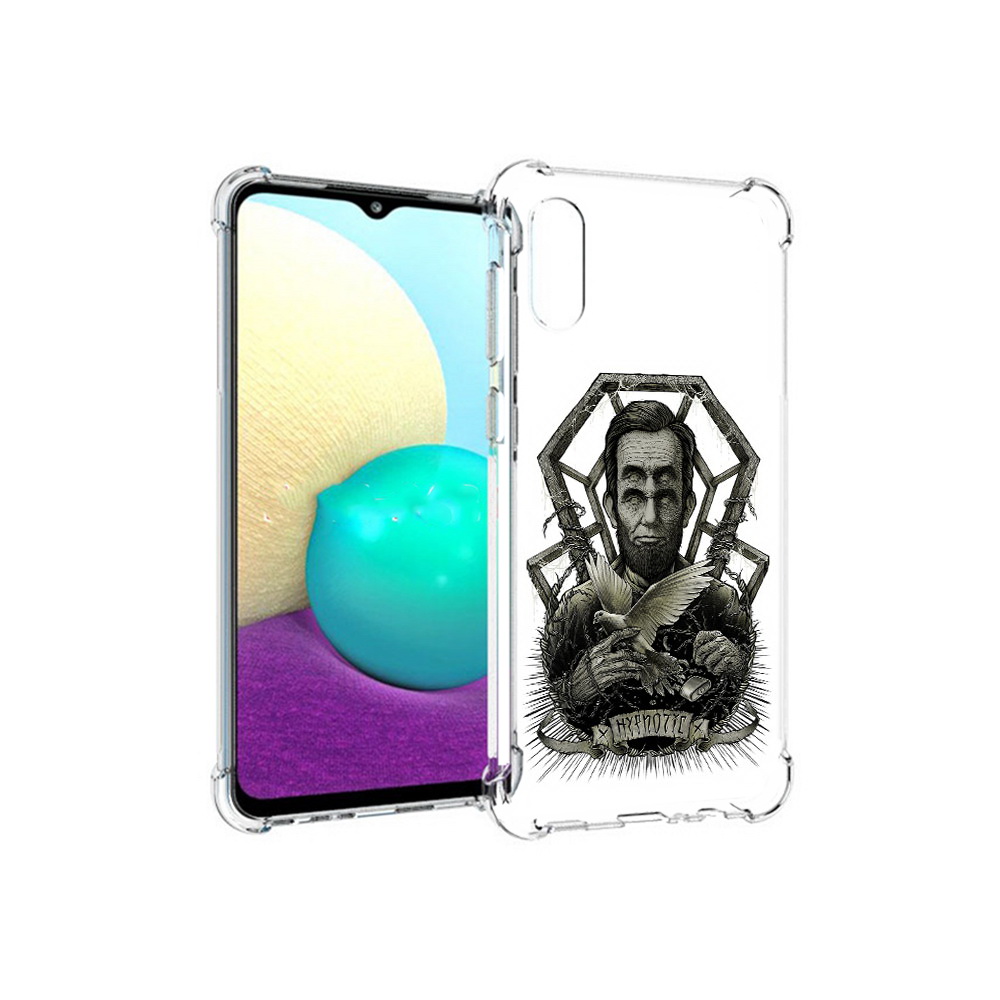 

Чехол MyPads Tocco для Samsung Galaxy M02 франклин абстракция (PT157689.478.662), Прозрачный, Tocco