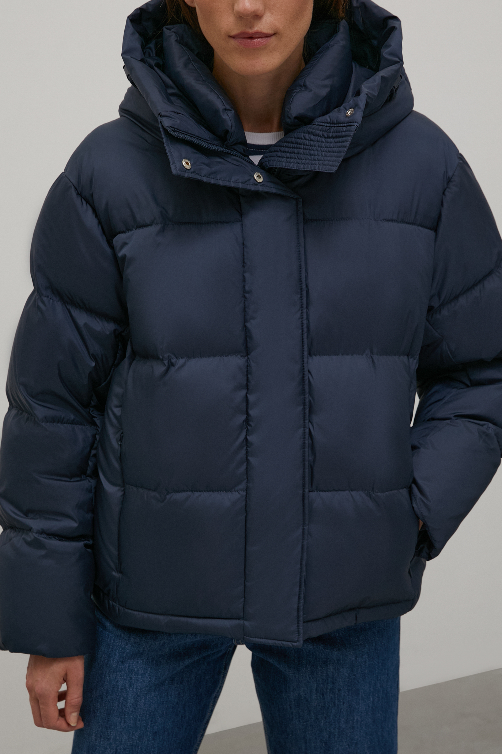 

Куртка женская Finn Flare FWB11072 синяя 2XL, FWB11072