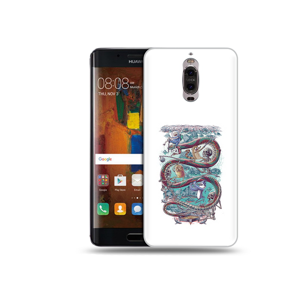 

Чехол MyPads Tocco для Huawei Mate 9 Pro время приключений страшилка (PT50613.55.280), Прозрачный, Tocco