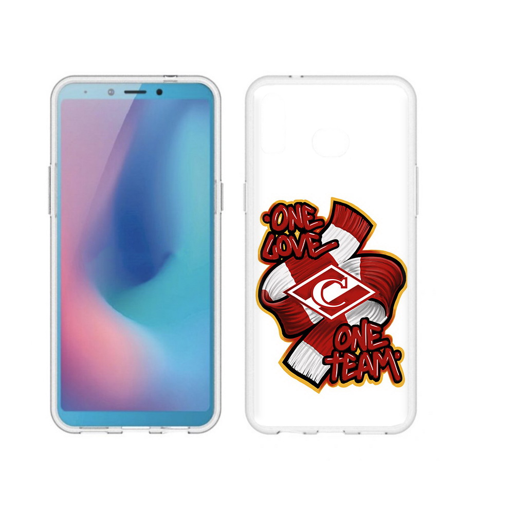 

Чехол MyPads Tocco для Samsung Galaxy A6s Одна любовь-Спартак (PT123850.597.126), Прозрачный, Tocco