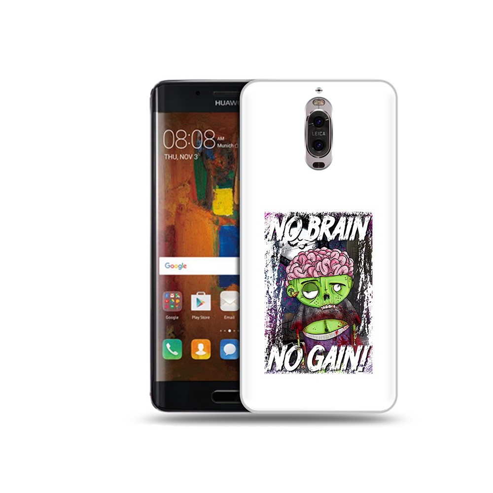 

Чехол MyPads Tocco для Huawei Mate 9 Pro глупый зомби (PT50613.55.289), Прозрачный, Tocco