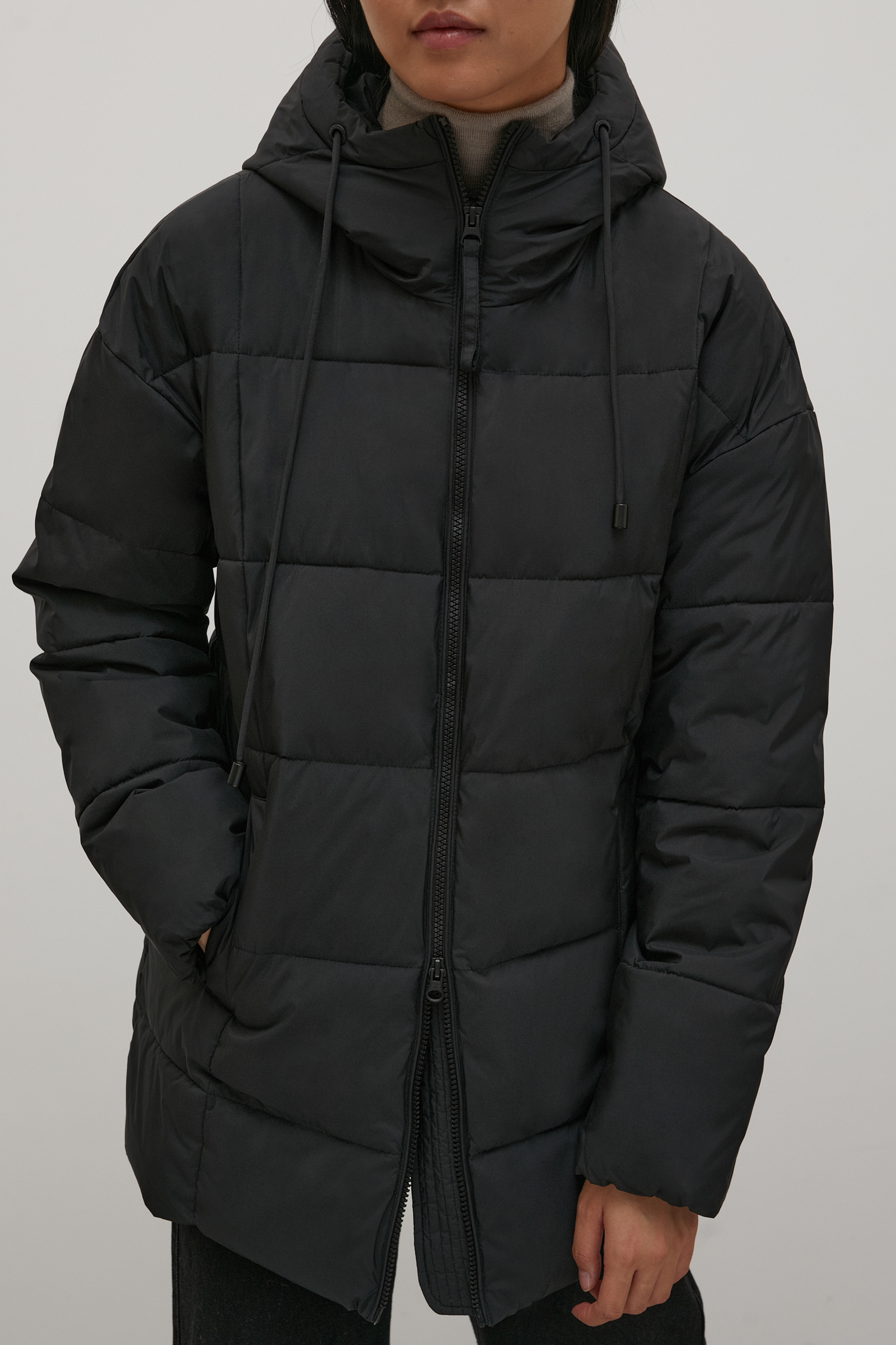 

Куртка женская Finn Flare FAC12014 черная M, FAC12014