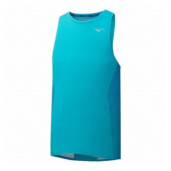 

Майка мужская Mizuno J2GA9042-21 голубая XL, J2GA9042-21