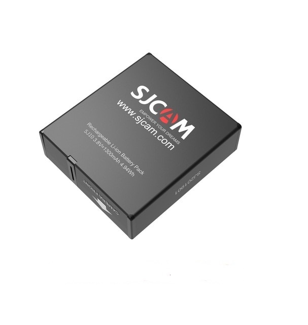 Запасной аккумулятор для экшн камеры SJCAM SJ10