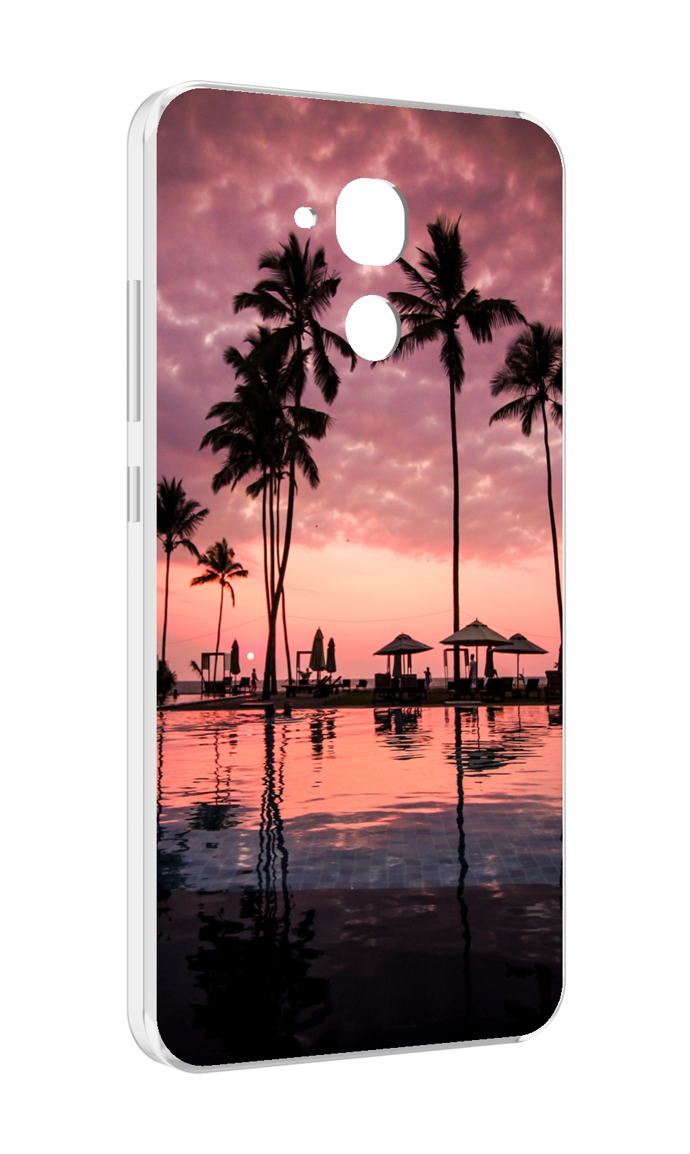 Чехол MyPads бассейн на берегу моря для Huawei Honor 5C/7 Lite/GT3 5.2