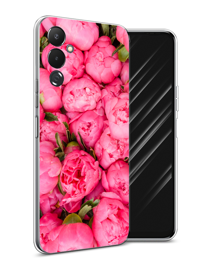 

Чехол Awog на Tecno Pova 4 "Прекрасные пионы", Разноцветный, 302550-1
