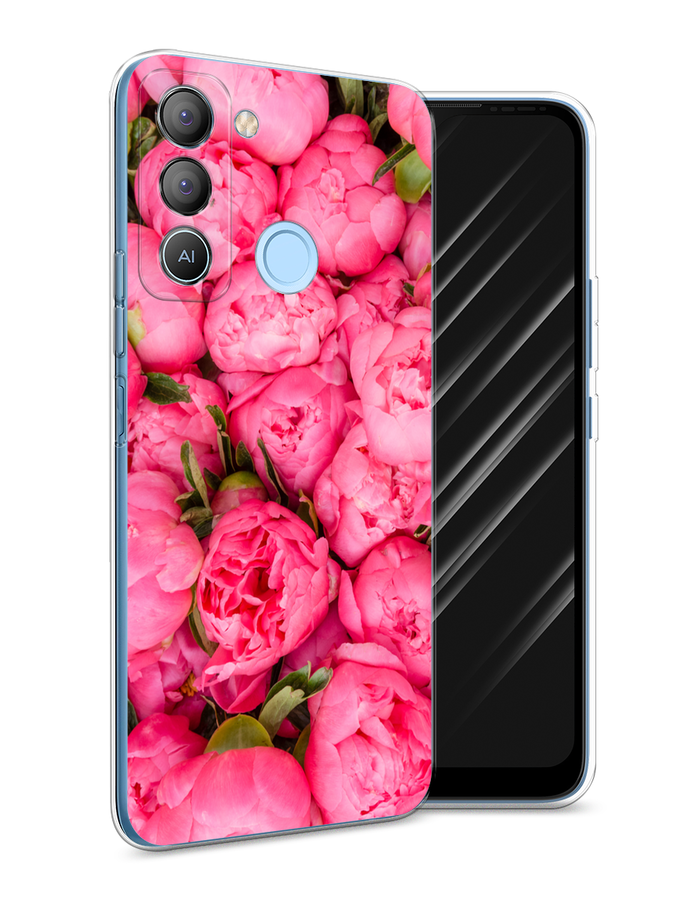 

Чехол Awog на Tecno POP 5 LTE "Прекрасные пионы", Разноцветный, 303050-1