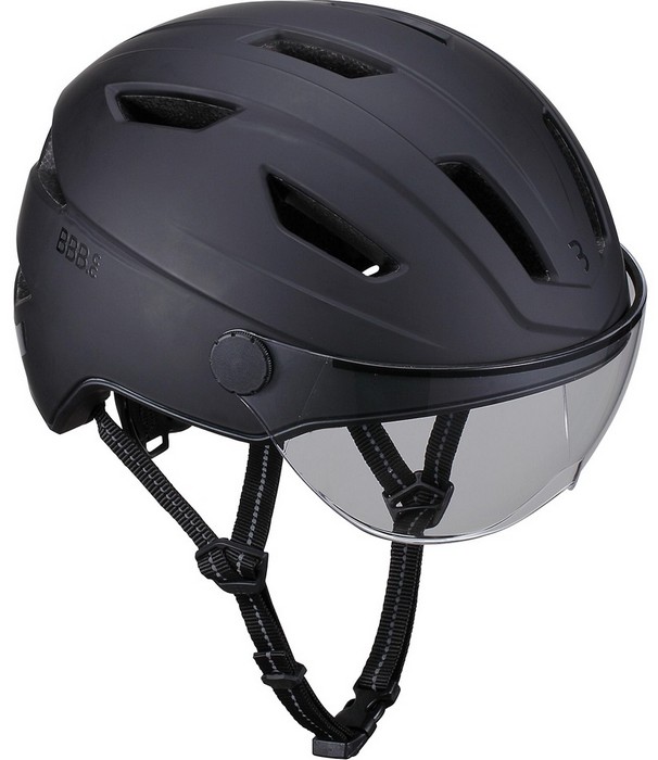 

Велошлем BBB BHE-57 Move Faceshield Transparent matt black M