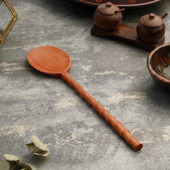 

Лопатка "Крези" 30х7х1 см дерево, Indonesian style