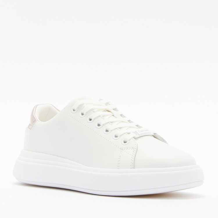 

Кеды женские Calvin Klein HW0HW01987 белые 38 EU, Белый, HW0HW01987