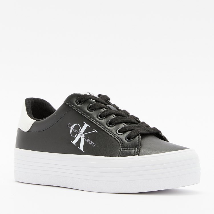 

Кеды женские Calvin Klein YW0YW01393 черные 38 EU, Черный, YW0YW01393